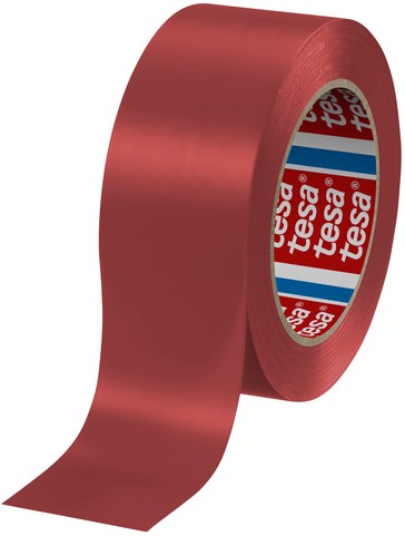 Vloermarkeringstape Tesa 04169 50mmx30m rood