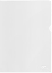 Insteekmap L-model Esselte A4 100% gerecycled 0.10mm transparant 100 stuks