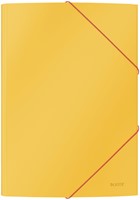 Elastomap Leitz Cosy A4 3-kleps geel