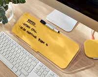 Glas Desktop Pad Leitz Cosy geel-3