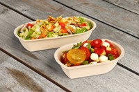 Snackbakje IEZZY A50 suikerriet PFAS-vrij 210x144x36mm 50 stuks-2