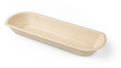 Snackbakje IEZZY A16 suikerriet PFAS-vrij 210x71x33mm 50 stuks