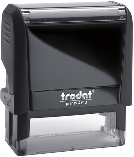 Tekststempel Trodat Printy 4913 personaliseerbaar zw 5regels 58x22mm