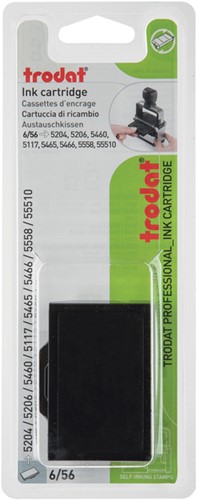 Stempelkussen Trodat 6/56 2 stuks zwart