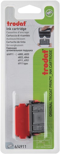 Stempelkussen Trodat Printy 6/4911 2 stuks rood