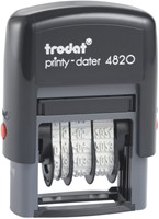 Datumstempel Trodat Printy 4820 ISO zwart