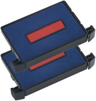 Stempelkussen Trodat 6/4750 2 stuks blauw rood-2
