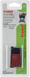 Stempelkussen Trodat Printy 6/4912/2 2 stuks blauw rood