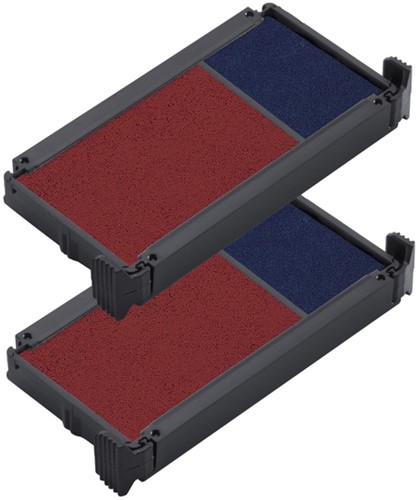 Stempelkussen Trodat Printy 6/4912/2 2 stuks blauw rood-2
