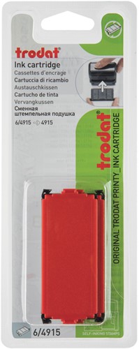 Stempelkussen Trodat Printy 6/4915 2 stuks rood