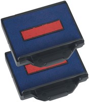 Stempelkussen Trodat 6/50/2 2 stuks blauw rood-2