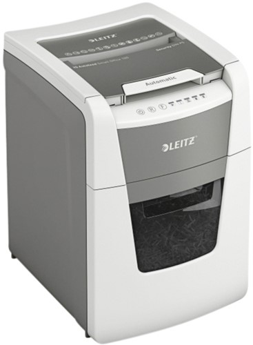 Papiervernietiger Leitz IQ Auto+ Small Office 100 P5 snippers 2x15mm