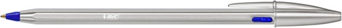 Balpen Bic Cristal Re-new medium blauw blister à 1 balpen + 2 vullingen-2