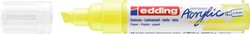 Acrylmarker edding e-5000 breed  neon geel