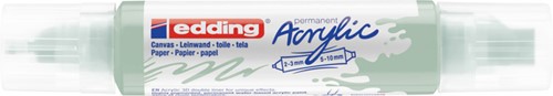 Acrylmarker edding e-5400 3D double liner zacht mint-2