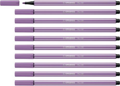 Viltstift STABILO Pen 68/62 medium pruimenpaars-3