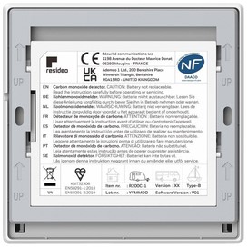 Koolmonoxidemelder Honeywell inclusief 3V batterij-2