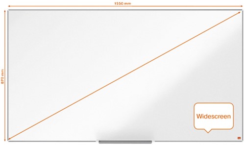 Whiteboard Nobo Impression Pro Widescreen 87x155cm emaille-2