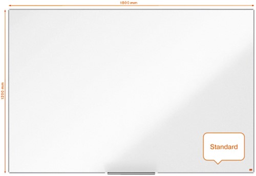 Whiteboard Nobo Impression Pro 120x180cm emaille-2