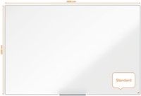 Whiteboard Nobo Impression Pro 120x180cm staal-3