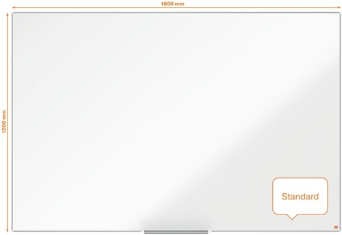 Whiteboard Nobo Impression Pro 120x180cm staal-3