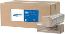 Handdoek Cleaninq  Z-vouw 1laags 23x25cm 5000stuks