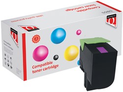 Tonercartridge Quantore alternatief tbv Lexmark 80C2HM0 rood