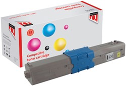 Toner Quantore alternatief tbv Oki 46471101 geel