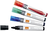 whiteboardmarker Nobo  Liquid ink schuin assorti 4mm 4st