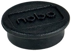 Magneet Nobo 13mm 100gr zwart 10stuks