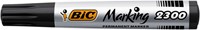 Viltstift Bic Ecolutions 2300 schuin zwart-3