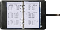 Organizer Kalpa Personal inclusief agenda 2025-2026 7dagen/2pagina's bloemenzee zwart-5
