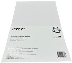 Securitex envelop IEZZY 250x350x38mm 10 stuks