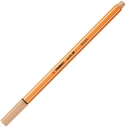 Fineliner STABILO point 88/86 fijn nude