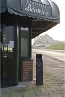 Asbak staand Vepa Bins zuil vrijstaand zwart 31043774-2
