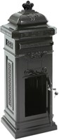 Brievenbus Vepa Bins kolom klassiek groen-2
