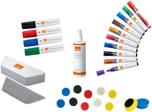 Whiteboard Accessoire Kit Nobo Move & Meet 37 stuks