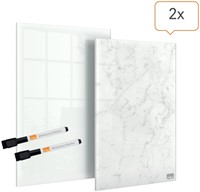 Glasbord Nobo mini 23x15m 2 stuks-1