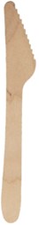 Mes IEZZY 160 mm hout 100 stuks