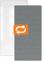 Draagbaar whiteboard en memobord Nobo move & meet 1800x900mm-2
