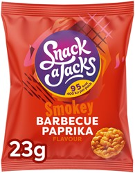 Mini rijstwafels Snack-a-Jacks barbeque paprika