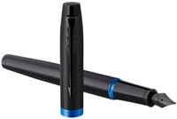 Vulpen Parker IM black blue vibrant ring medium-3