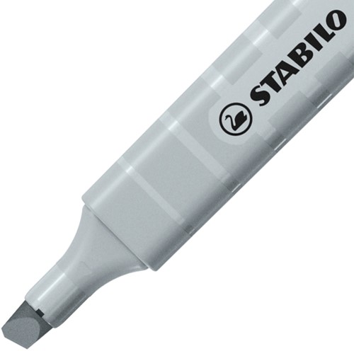 Markeerstift STABILO Swing cool 275/194 pastel mistig grijs-2