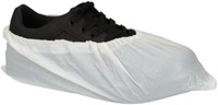 Schoenovertrek CMT 40mu geruwd maat 36-42 CPE wit 100 stuks