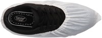 Schoenovertrek CMT 40mu geruwd maat 36-42 CPE wit 100 stuks-2