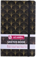 Schetsboek Talens Art Creation 80 witte vellen 140gr 130x210mm art deco