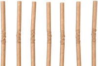 Drinkrietje IEZZY karton buigbaar 6x240mm 100% fair 200 stuks bruin-2