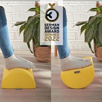 Voetensteun Leitz Ergo Cosy geel-2