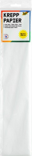 Crêpepapier Folia 250x50cm nr100 wit-2
