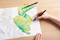 Brushpen edding 1340 letteringset assorti set à 4 stuks-3